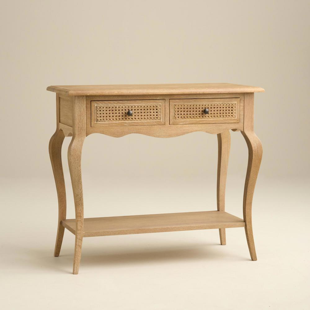 Sienna Beau Rattan Console Table